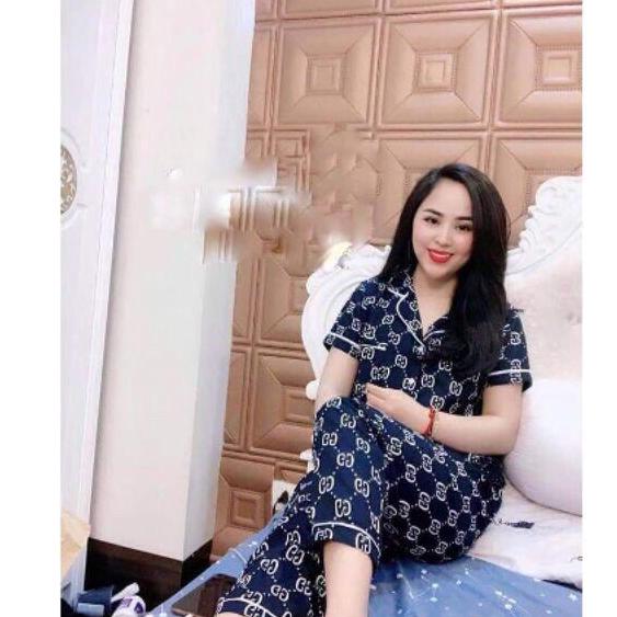 Phương Linh Luxury 1688 Bộ quần áo dài tay nam nữ , đồ ngủ nam nữ sang chảnh chất liệu kate thái cao cấp 2019