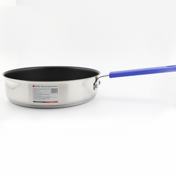 Chảo chống dính inox 304 elmich 26cm el3243 dùng bếp từ, bảo hành 12 tháng