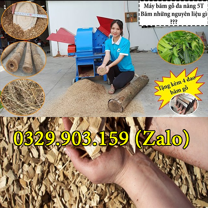 Máy băm gỗ 5t băm thân gỗ lớn  gỗ bìa ván bóc bạch đàn hương hồi quế ....thành dạng dăm gỗ phục vụ cho việc chế biến sản xuất gỗ ép chất đốt ..