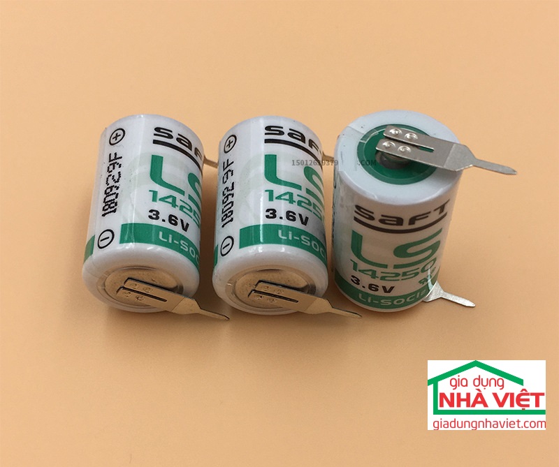 Pin SAFT LS14250 3.6V 1/2AA hàn chân