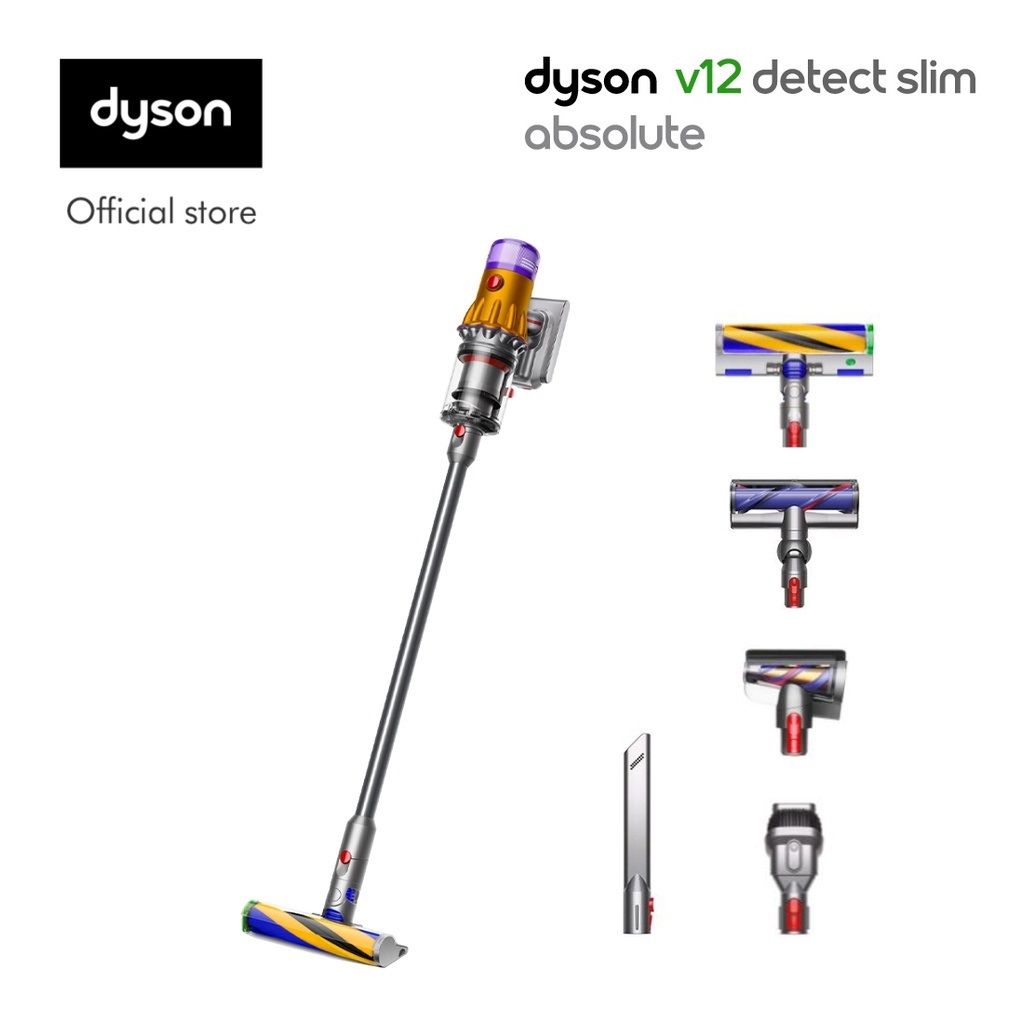 Máy hút bụi không dây Dyson V12 Detect Slim Absolute (Phiên bản mới)