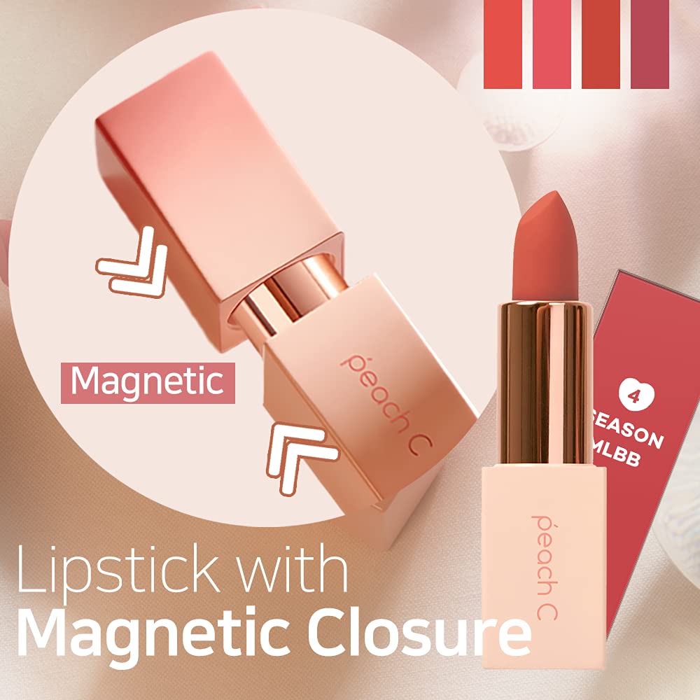 Son Thỏi Lì Siêu Mịn Peach C Easy Matte Lipstick 36g Florence Store xuất xứ hàn quốc