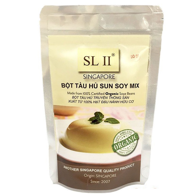 Bột tàu hủ Singapore Sun Soy Mix gói 90g/450g