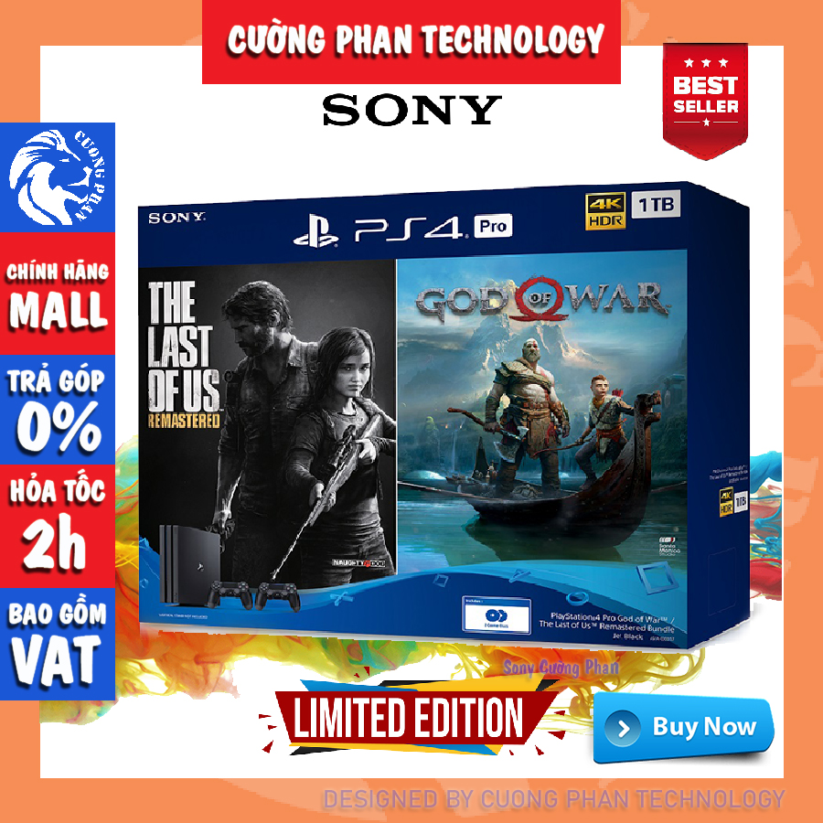 [Trả Góp 0%] Máy chơi game Sony PlayStation CUH-7218B OM - Hãng Phân Phối Chính Thức - Bảo Hành 2 Năm Toàn Quốc
