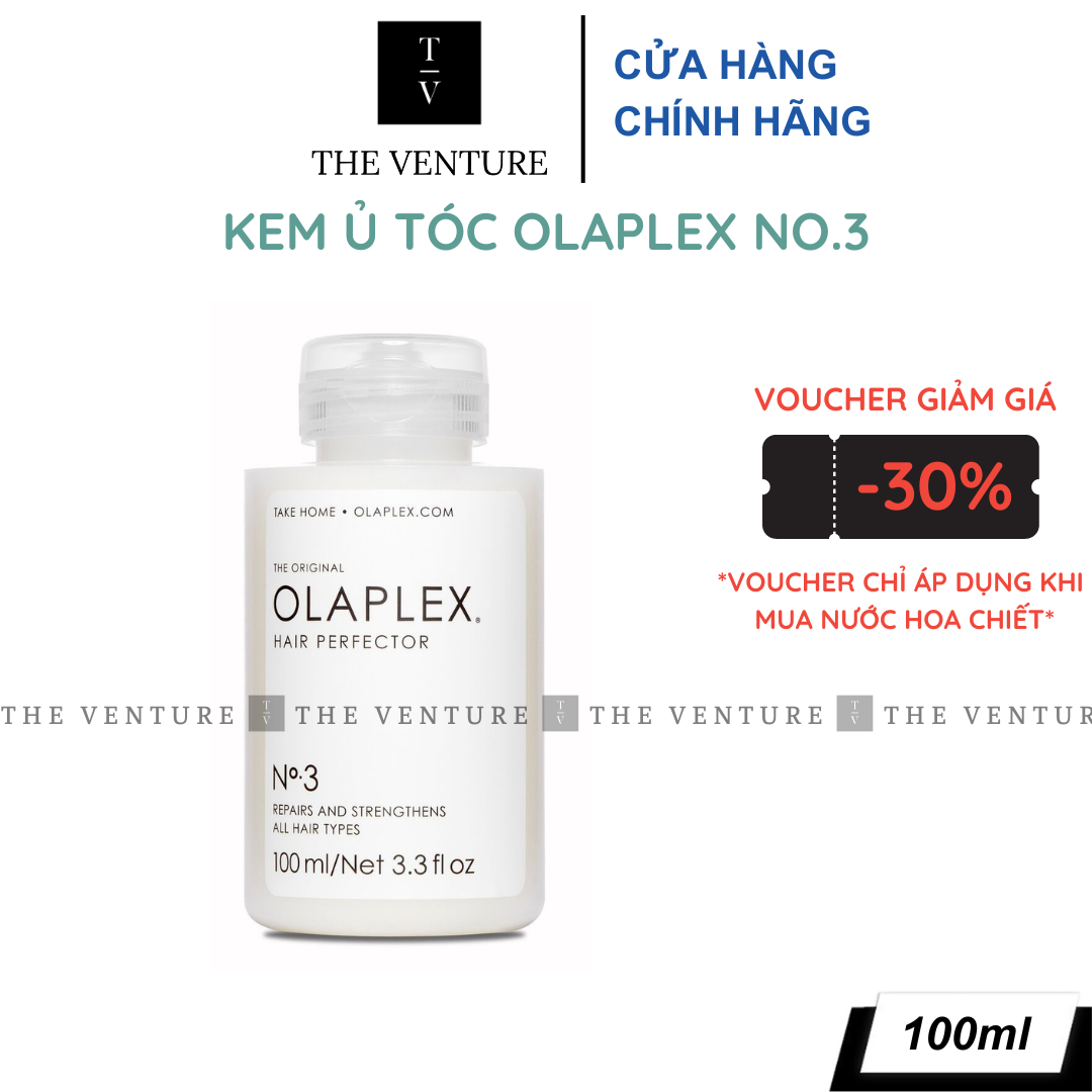 Kem ủ phục hồi hư tổn tóc olaplex no3 chính hãng - 100ml