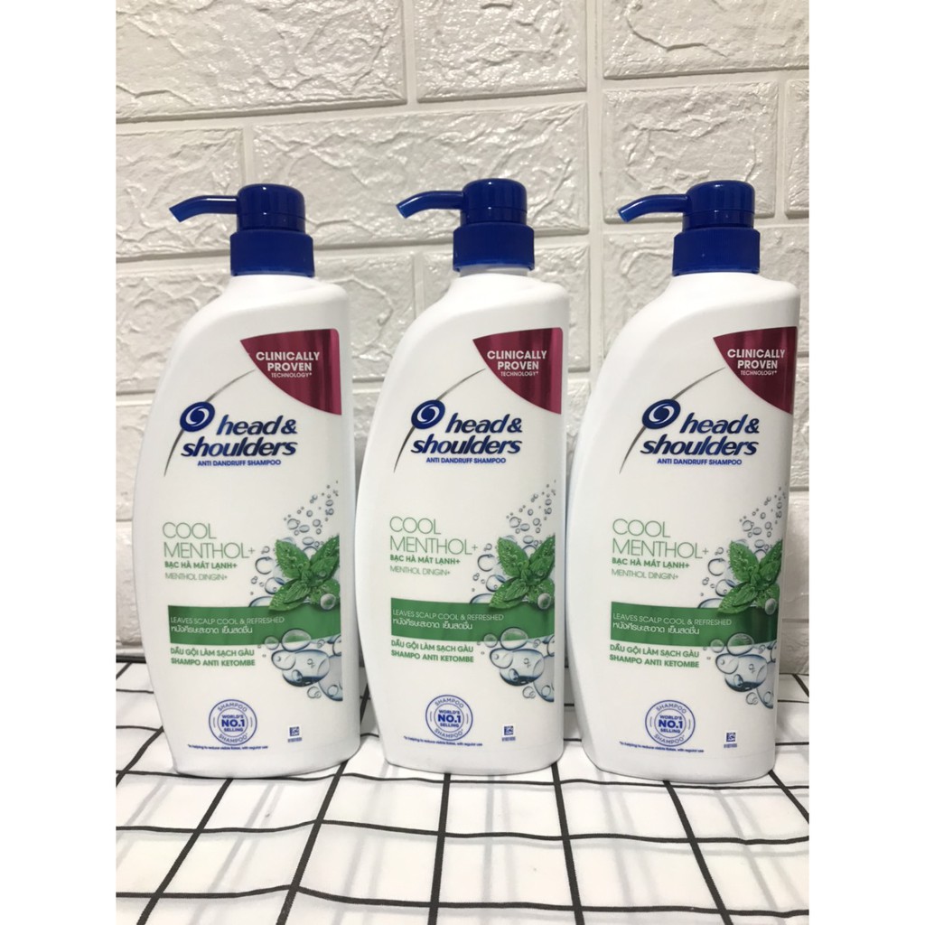 Dầu Gội Head and Shoulders 850ml Thái Lan Chính Hãng