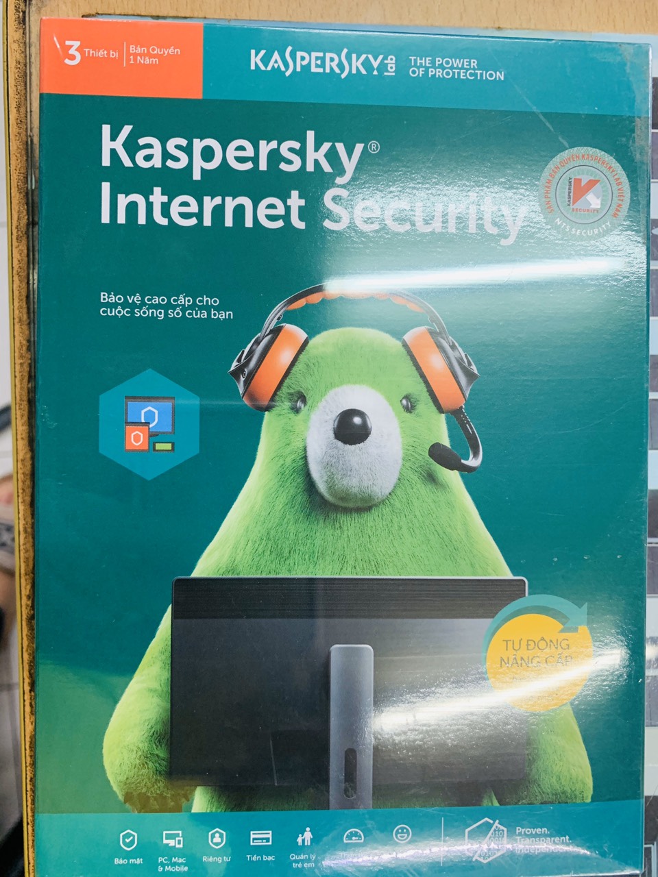 Phần mềm Kaspesky Internet Security 3PC