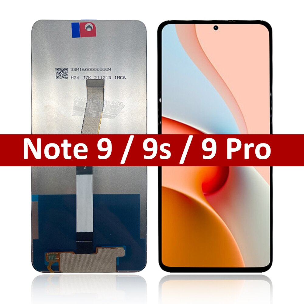 Ban Đầu Cho Redmi Note 9S LCD M2003J6A1G linh kiện màn hình số hoá Cho Redmi Note 9 Pro Hiển Thị M2003J6B2