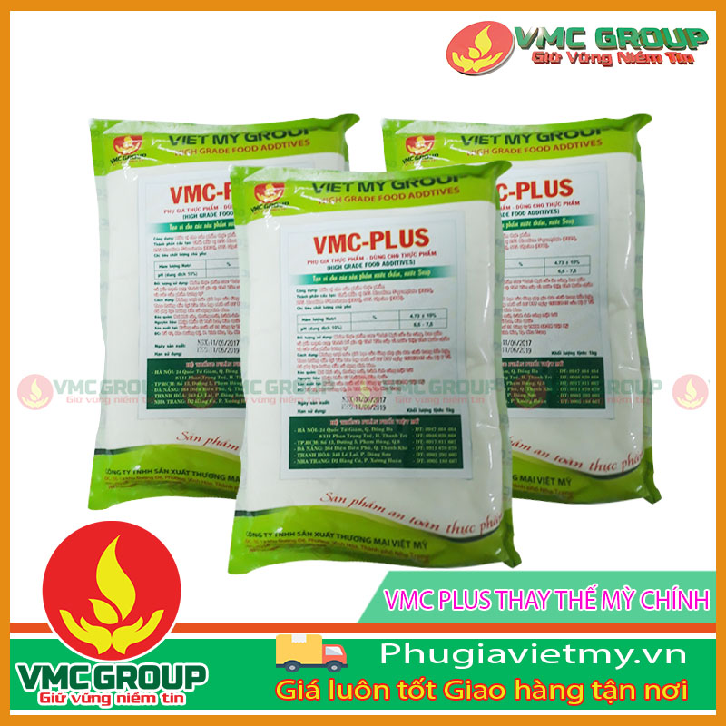 Phụ gia thực phẩm vmc plus chất điều vị, tạo ngọt thực phẩm
