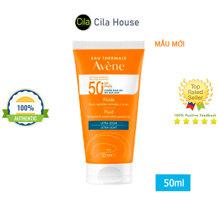 Kem Chống Nắng Avene Very High Protection Fluid Spf 50+ - Cila House