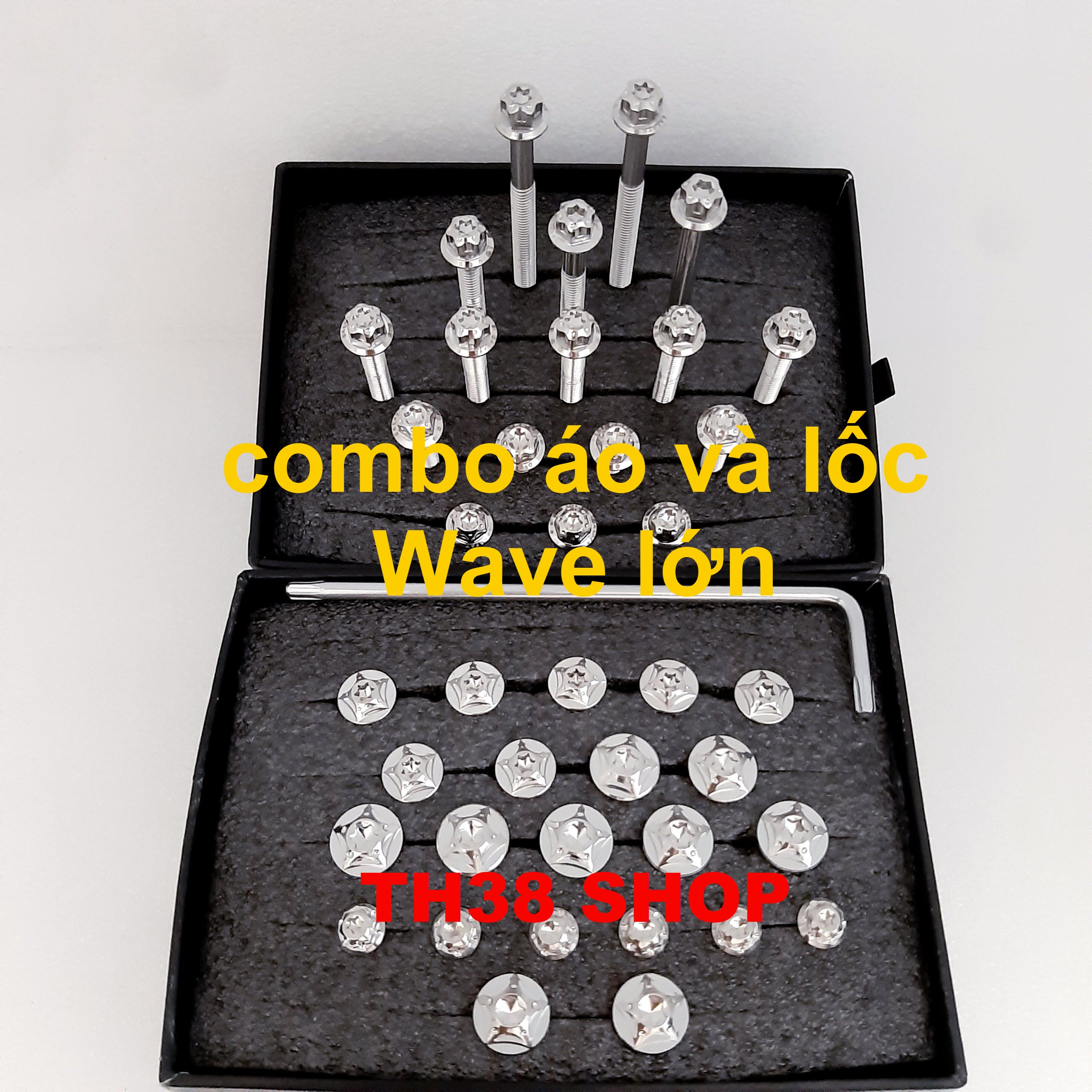 combo ốc áo và ốc lốc máy salaya wave lớn