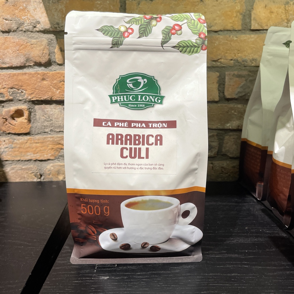 Cà phê arabica - culi 500gr - phúc long coffee & tea