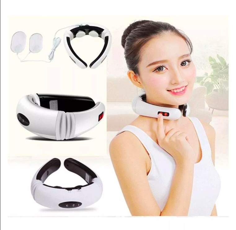 Máy masage vai gáy chữ c, máy massage cổ vai gáy 3d, máy matxa trị liệu, rung từ trường và xung điện giảm đau hiệu quả, thích hợp dùng mọi nơi