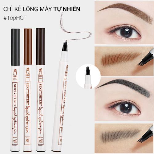 Bộ khuôn vẽ chân mày nhiều mẫu tặng kèm chì