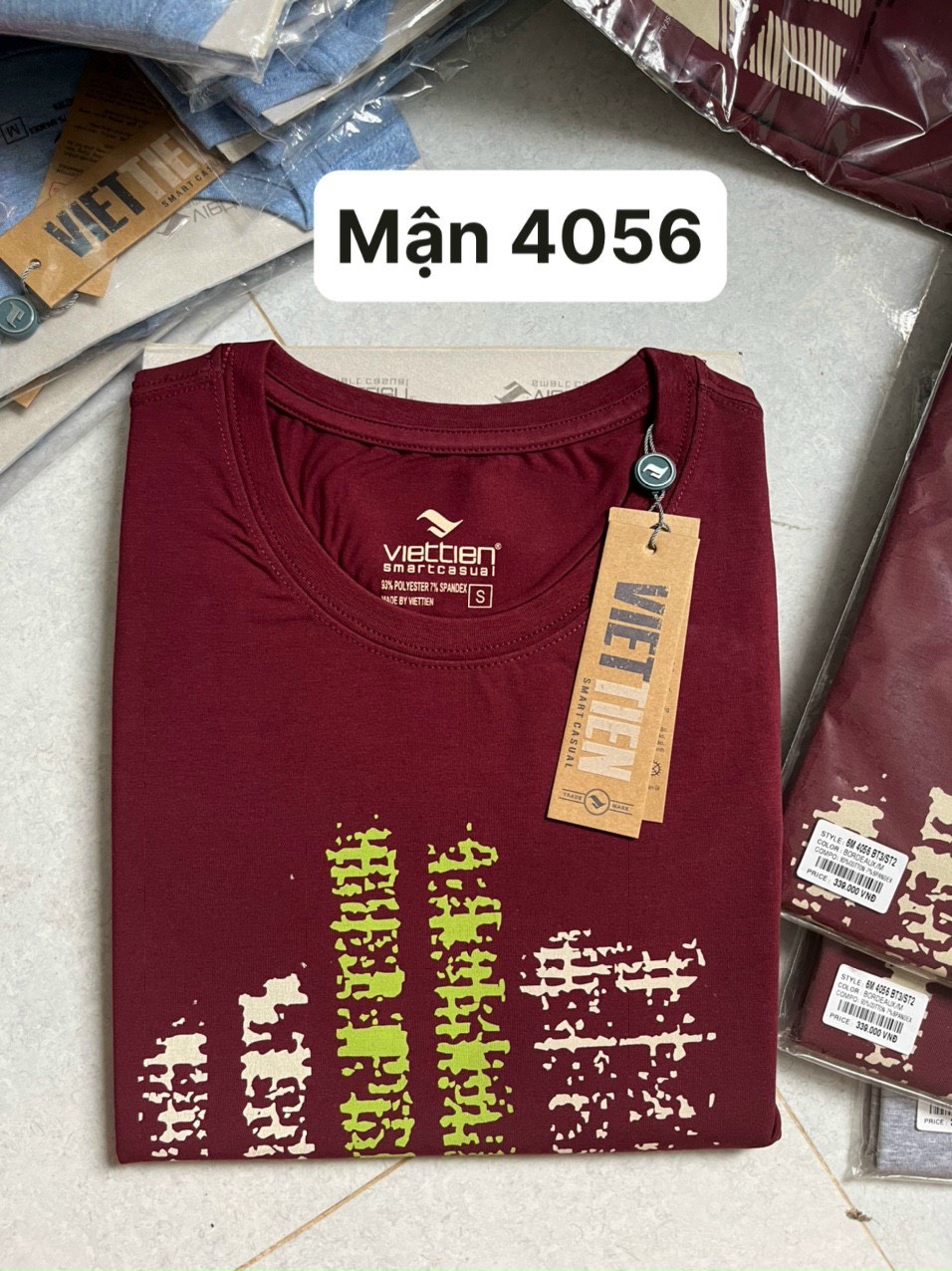 Áo polo Việt Tiến giá hãng 339k sale còn 169k còn ít xả lỗ thu hồi vốn