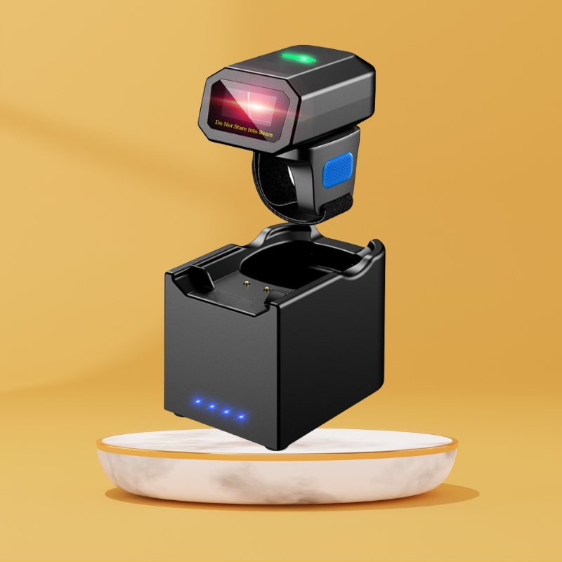 Ring scanner – máy quét mã vạch không dây – máy đọc mã vạch bluetooth – optori op3102