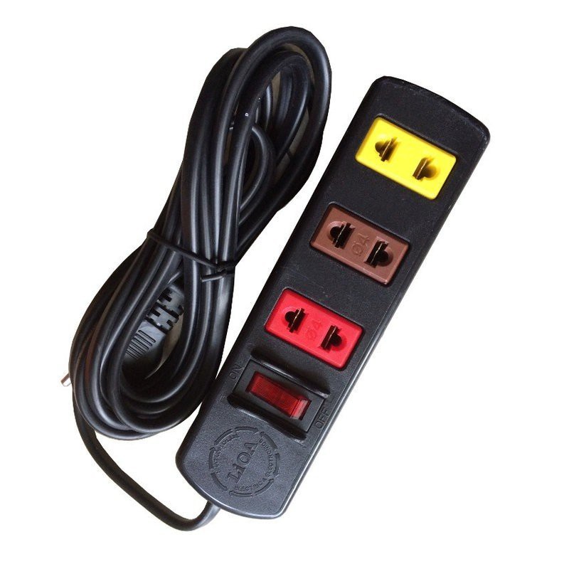 [Thanh lý] Ổ cắm điện Lioa 3TS3-2 Loại 3 ổ 1 công tắc dây dài 3m