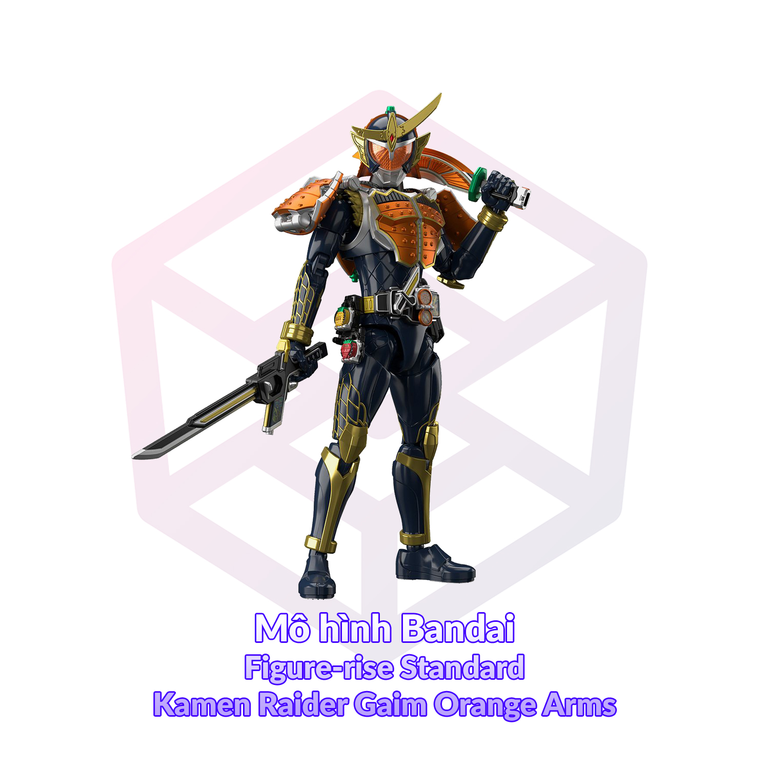 Mô hình Bandai Figure-rise Standard Kamen Raider Gaim Orange Arms GDB FRS