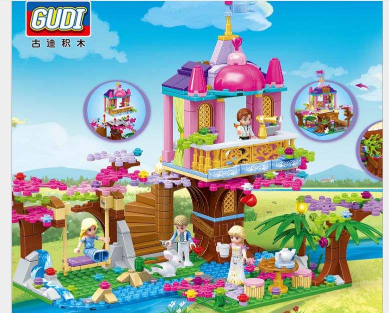 Lego khu vườn bí mật 498 chi tiết