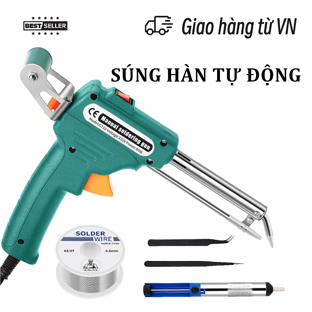 Mỏ hàn thiếc - súng hàn tự động - mỏ hàn xung, máy hàn xung