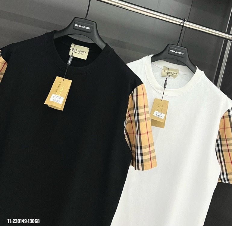Áo phông tay kẻ vàng bbr cho nam nữ - áo phông nam nữ bbr t46