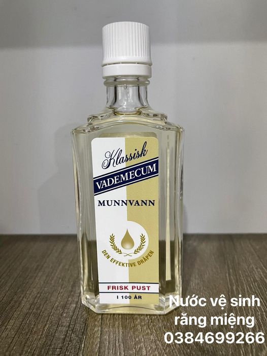Tinh dầu sát khuẩn cổ họng , răng Miệng , ngừa viêm lợi Vademecum chai 75 ml