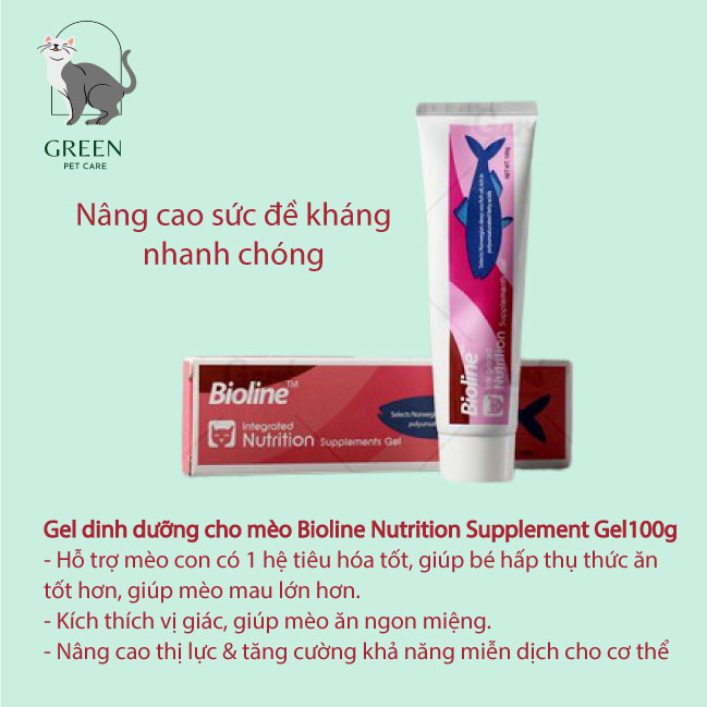 Gel dinh dưỡng cho Mèo tuýp 100gr - Thức ăn bổ sung vitamin và khoáng chất cần thiết