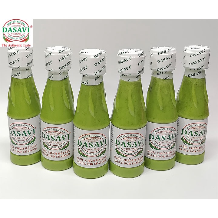 Combo 2 chai muối chanh ớt Dasavi loại lớn