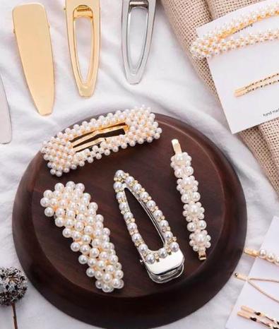 Combo 4 Kẹp cột tóc nữ dễ thương