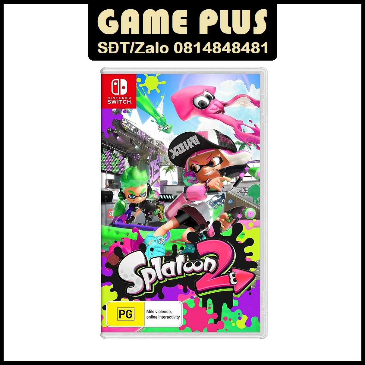 Băng Game 2ND Splatoon 2 cho máy Nintendo Switch