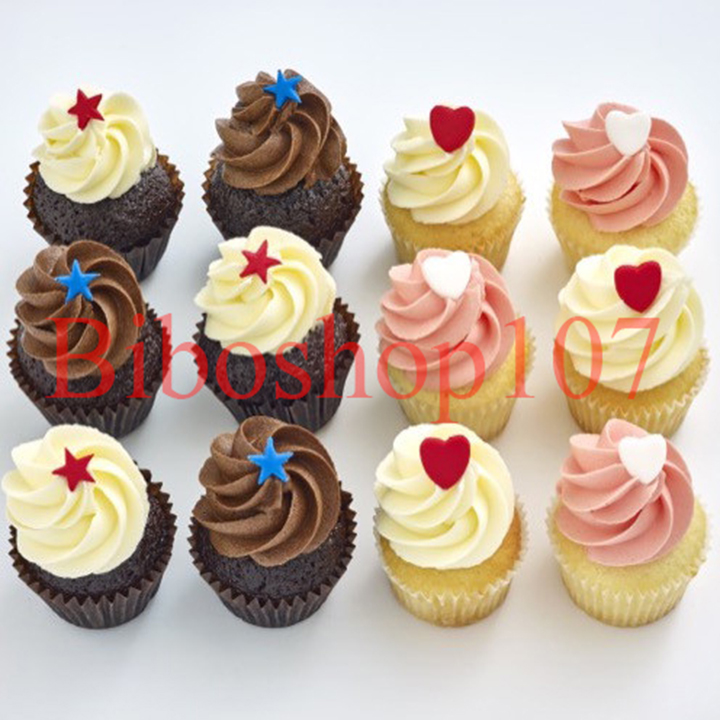 Bộ 1000 Cup giấy mềm đáy 3,5cm ( dùng cho khuôn mini )