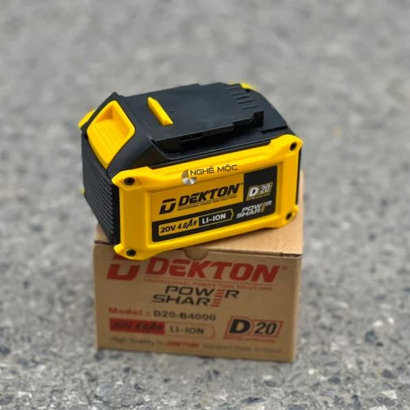 Pin dekton 20v 4.0ah d20-b4000