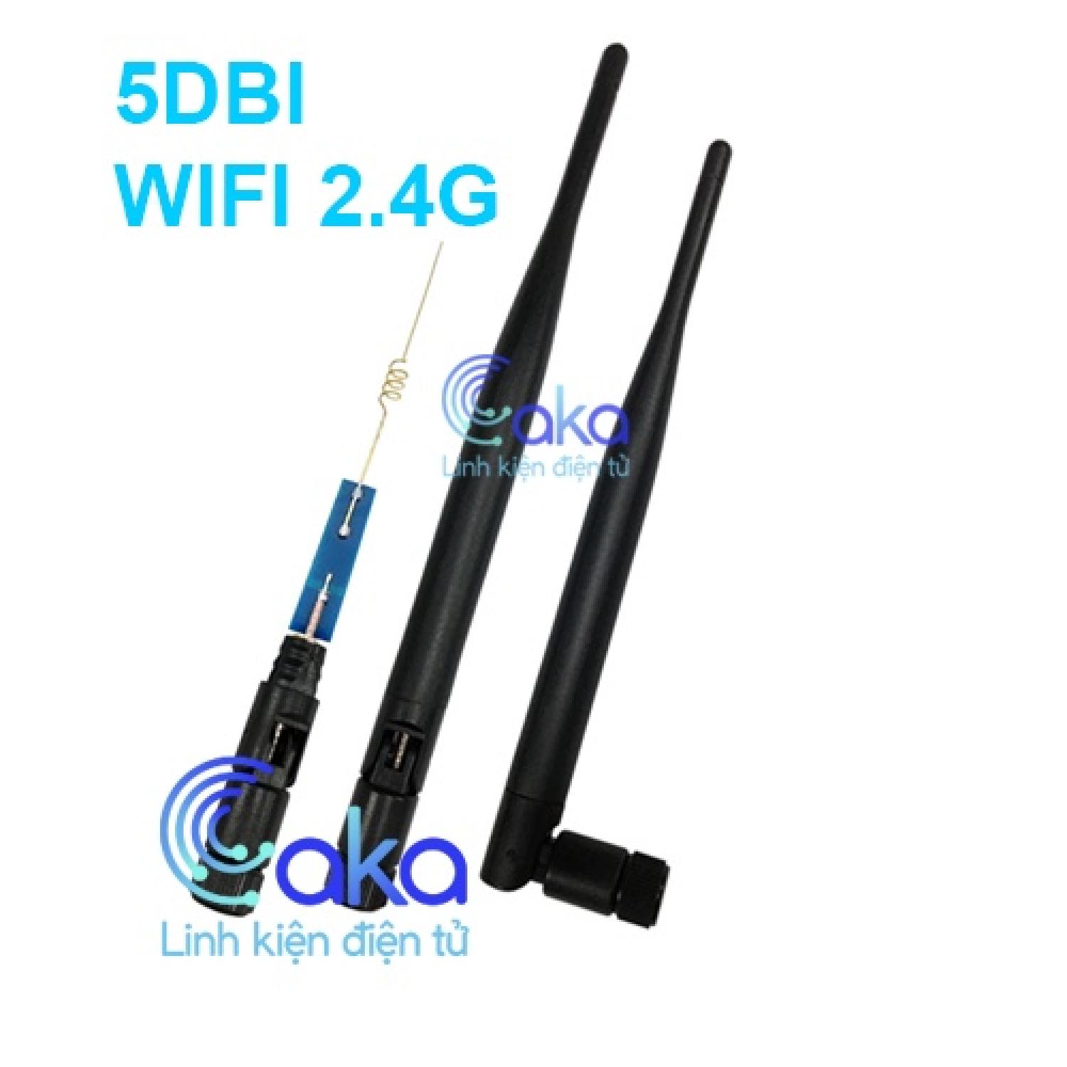 Anten wifi bluetooth 2.4g 5.8g 5dbi rp - sma