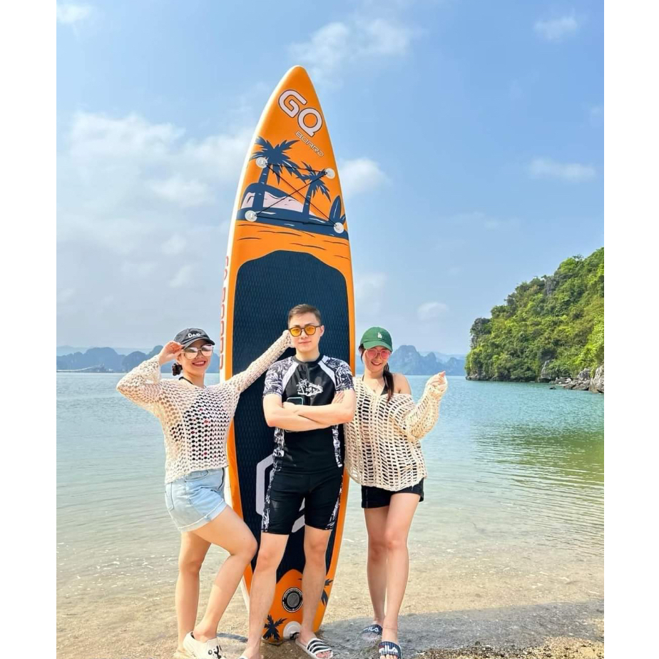 Sw335 gq board - thuyền sup / ván chèo đứng bơm hơi giá rẻ/ làm dịch vụ