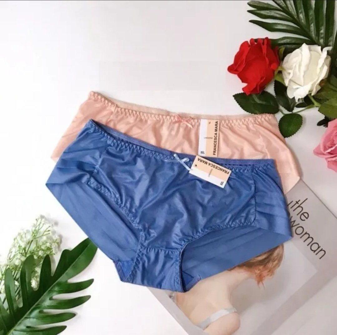 10 Quần lót mara phi lụa cao cấp đủ size - quần lót nữ phi lụa lưng cao - quần lót nữ thun lạnh big size
