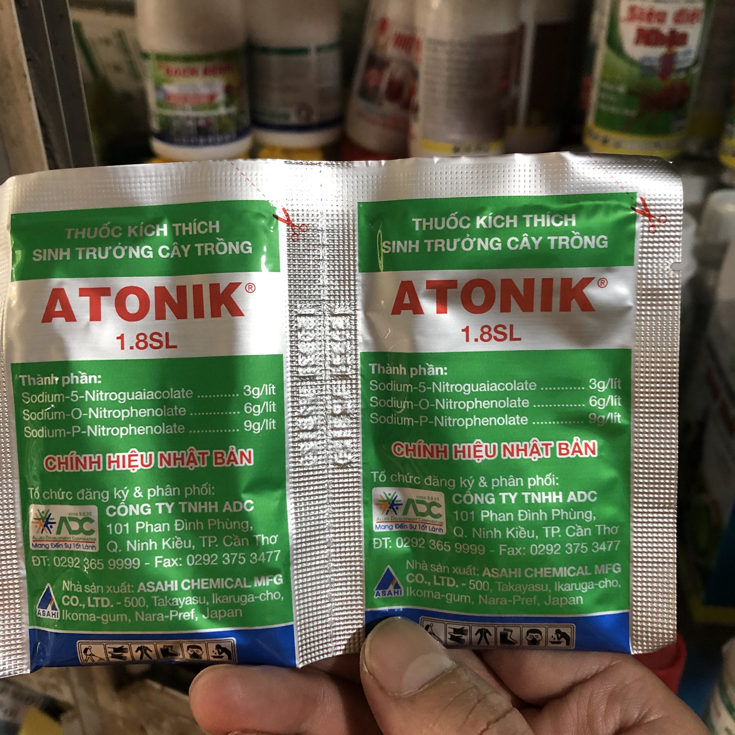 ATONIK 1.8SL kích thích sinh trưởng cây trồng, siêu nảy mầm, ra rễ