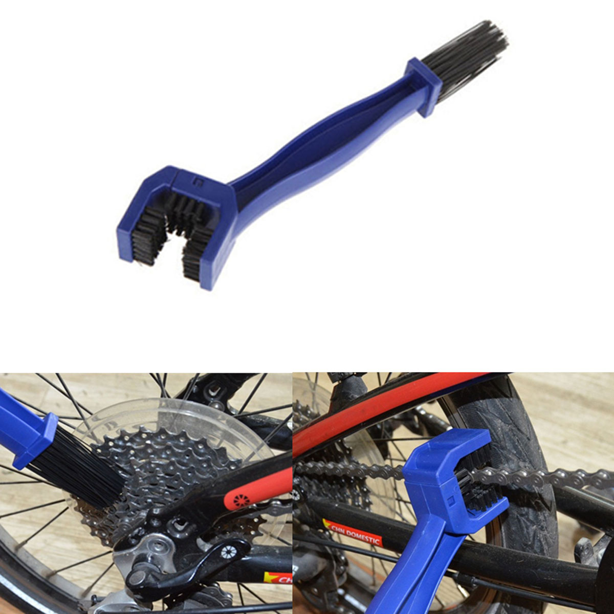Bàn Chải Chà Sên Xích Líp Xe Đạp Chuyên Dụng Giúp Làm Sạch Sên Xích Líp Đĩa Xe Đạp Xe Máy Hiệu Quả Nhanh Chóng KAVISOTA