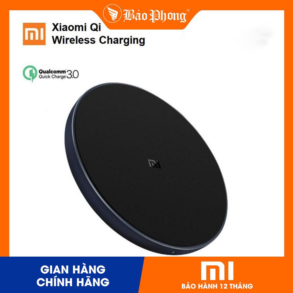 Dock Sạc Không Dây XIAOMI Qi Wireless Charger 10W WPC03ZM