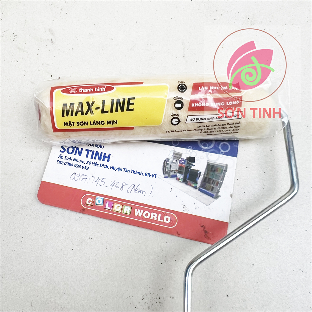 Cọ Lăn Chỉ Mini 10cm Maxline Thanh Bình ru lô
