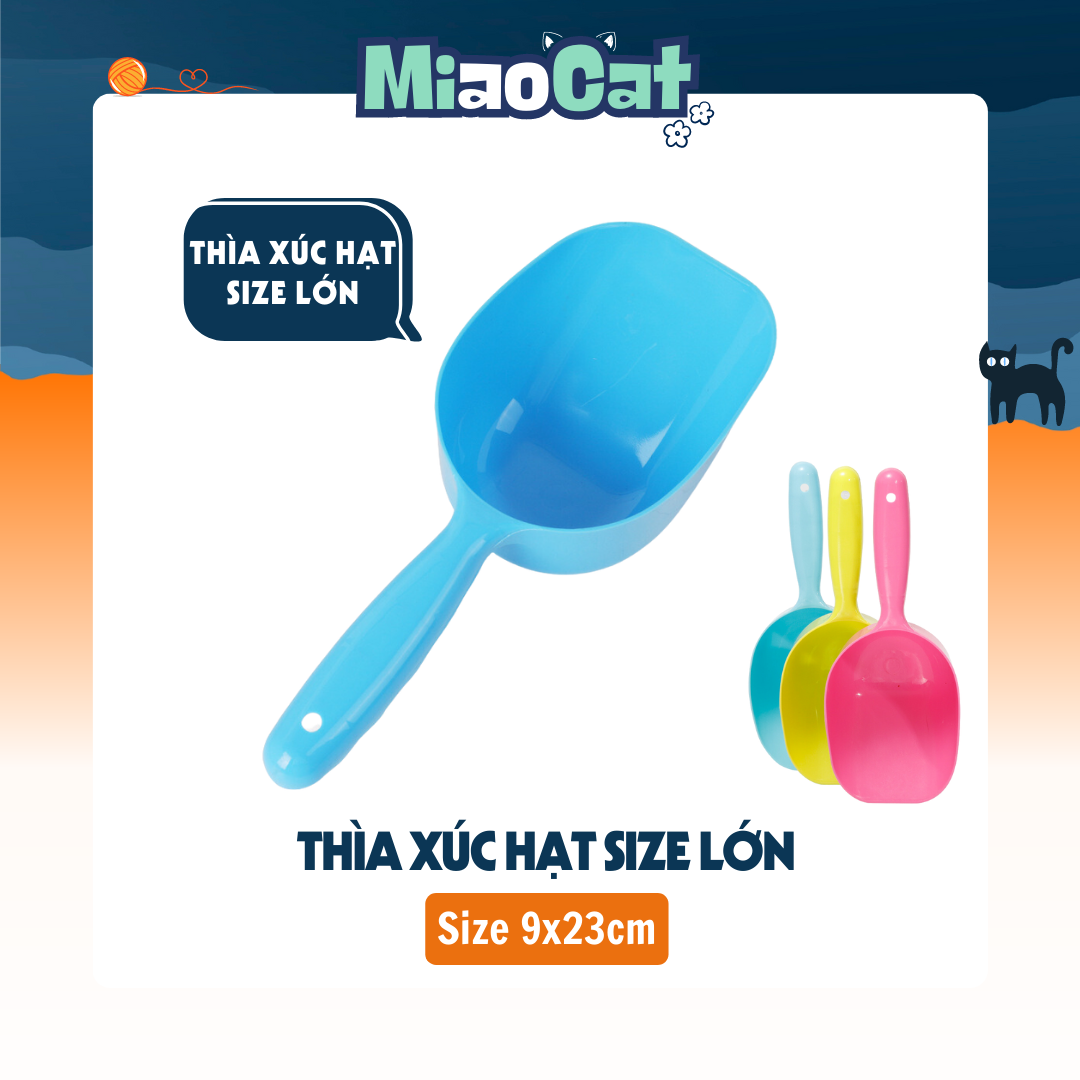 Xẻng Xúc Hạt Cho Chó Mèo 9x23cm XH0923 MiaoCat