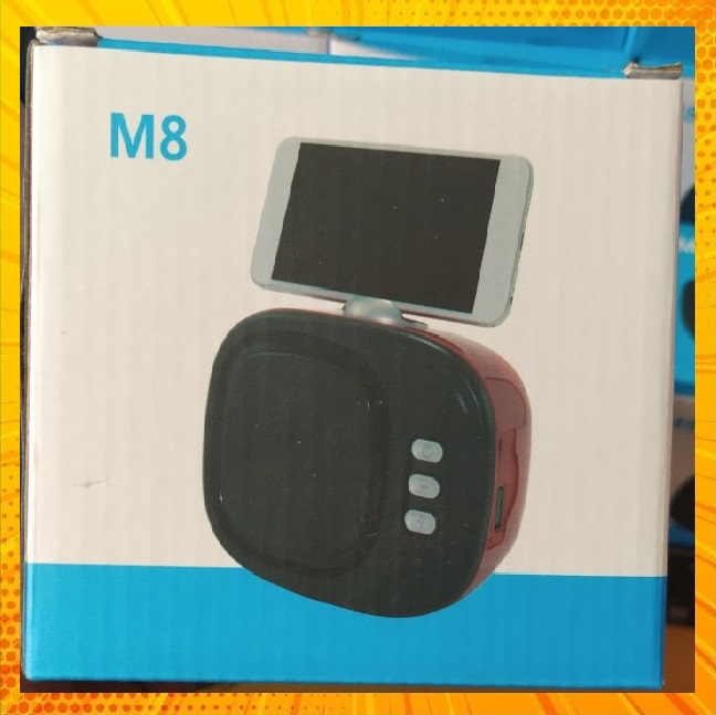 Loa bluetooth M8 có giá đỡ điện thoại