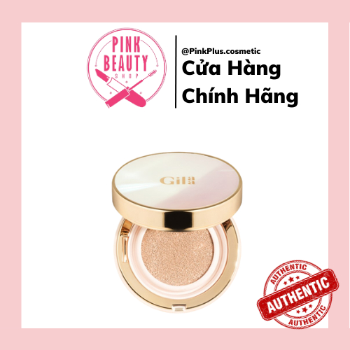 Phấn Nước Che Phủ Mỏng Mịn, Kiềm Dầu Gilaa Long Wear DD Cushion SPF50/PA+++