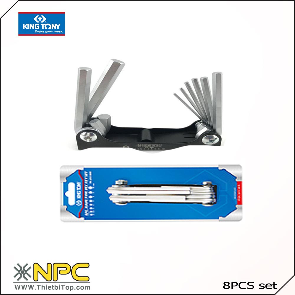 Bộ lục giác gấp Kingtony 23-029