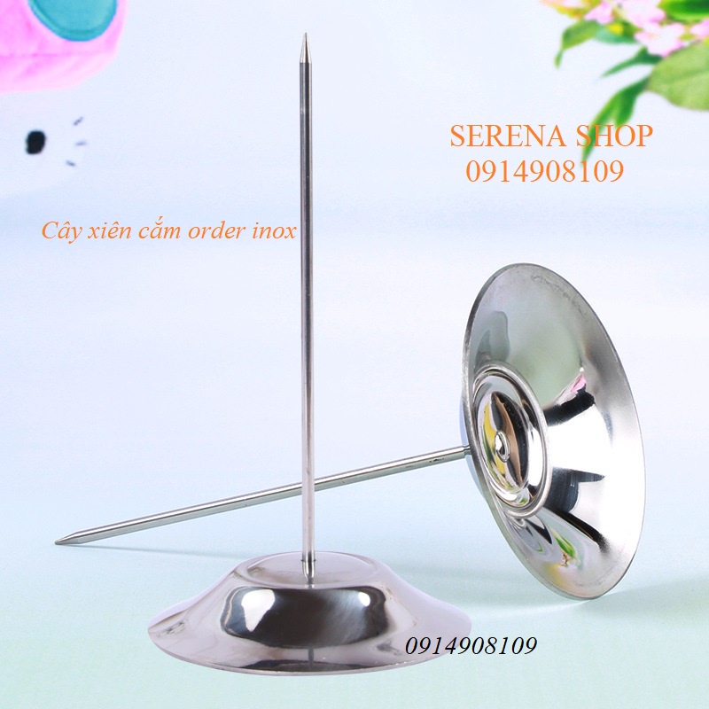 Cây xiên cắm order inox