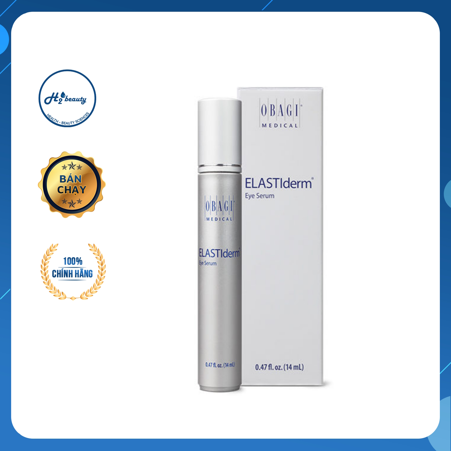 Serum giảm thâm mắt, chống nhăn OBG Elastiderm Eye Complete Complex Serum