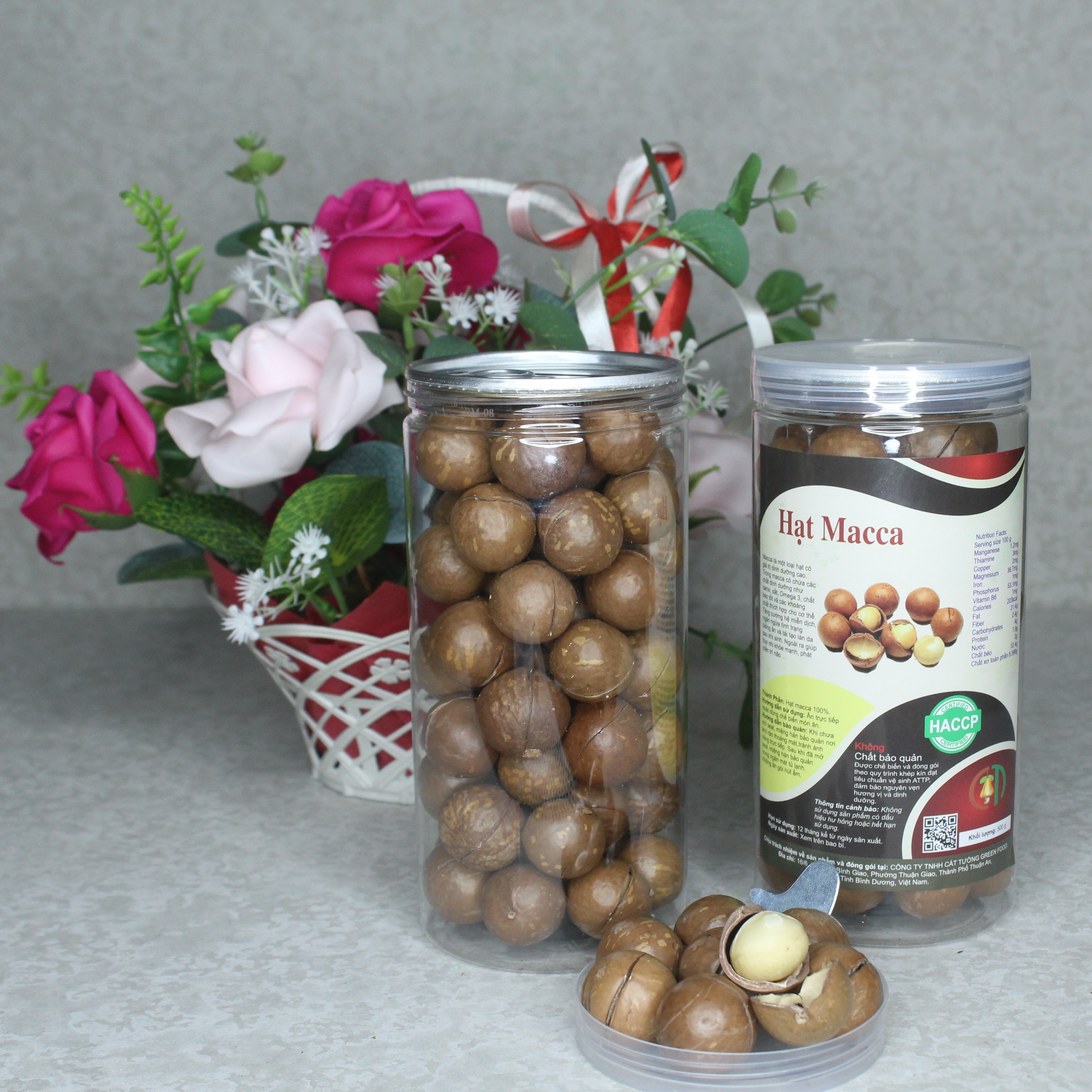 1kg hạt macca đaklak loại 1 size 24/28, date mới, nhân trắng