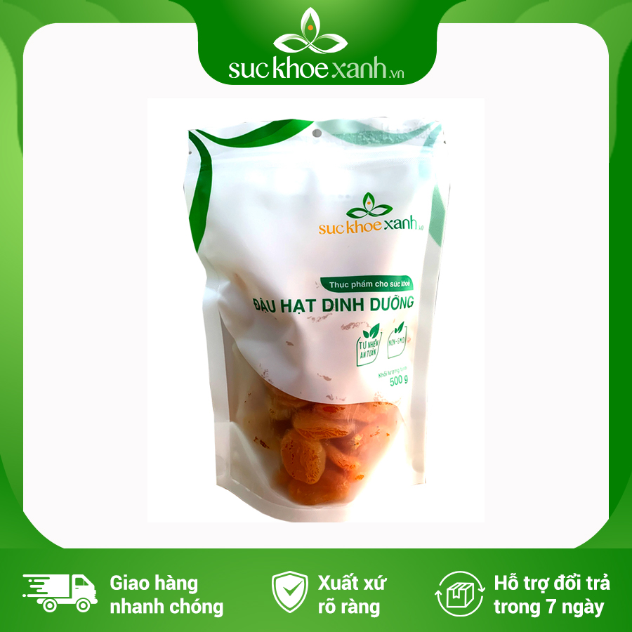 Mơ khô sấy dẻo Thổ Nhĩ Kỳ - Gói 500g - Hàng chính hãng