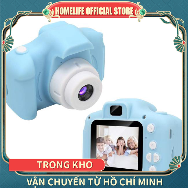 Máy ảnh kỹ thuật số mini chống sốc 8MP HD có thể sạc lại cho bé