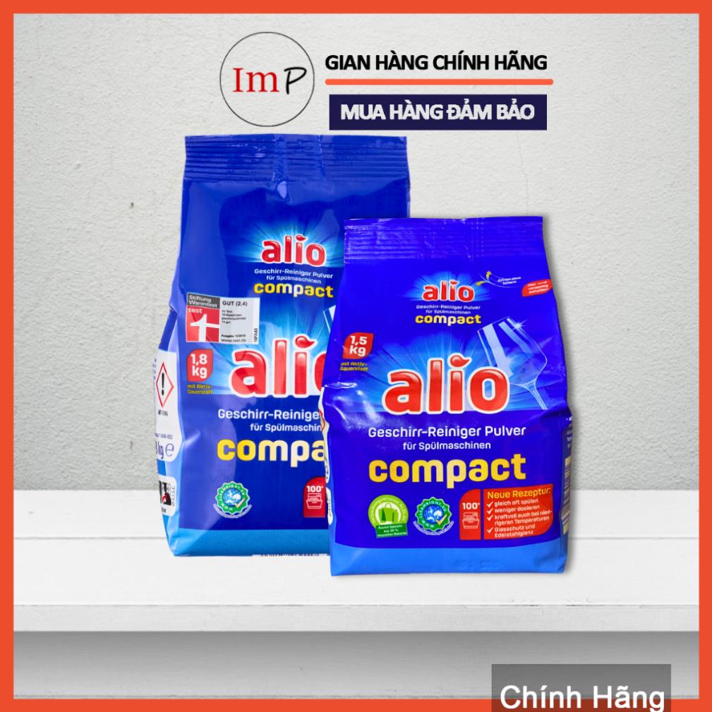 Bột rửa bát Alio 1.5kg (Có hàng mẫu bóc lẻ) - Mùi dịu nhẹ - Hàng Đức nội địa  - ImP