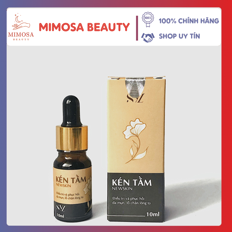 Tinh chất kén tằm newskin, tái tạo da, phục hồi da, thu nhỏ lỗ chính chân lông lọ 10ml